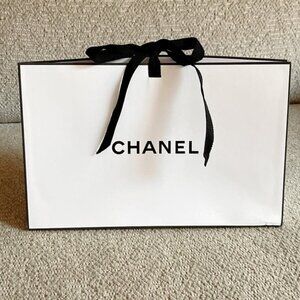 Chanel paper gift bag